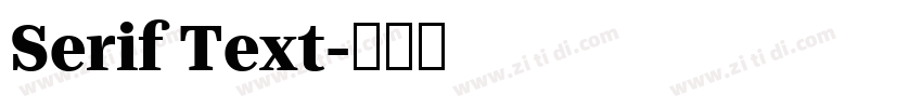 Serif Text字体转换
